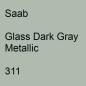 Preview: Saab, Glass Dark Gray Metallic, 311.